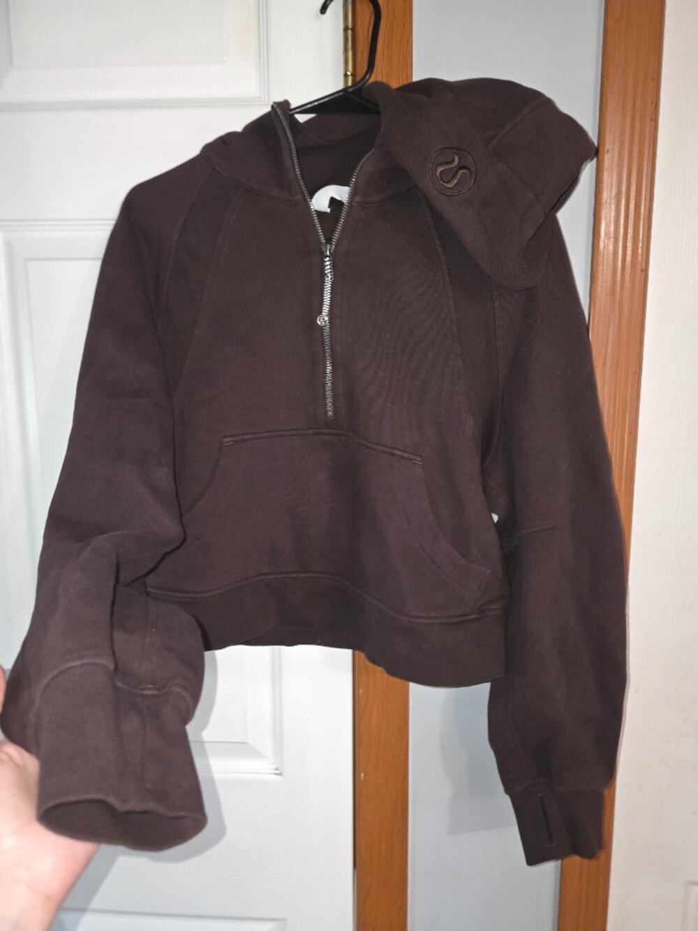 Lululemon half zip scuba hoodie